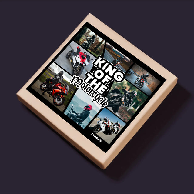 Fotocollage: King Of The Motorcycle - Puzzel