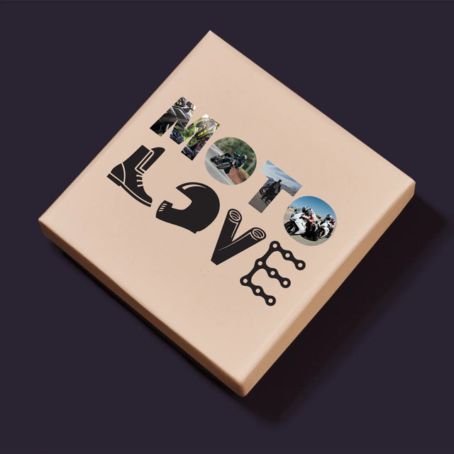 Woord Van Foto'S: Motolove - Puzzel