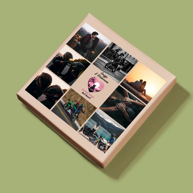 Fotocollage: De Weg Naar Het Hart - Puzzel