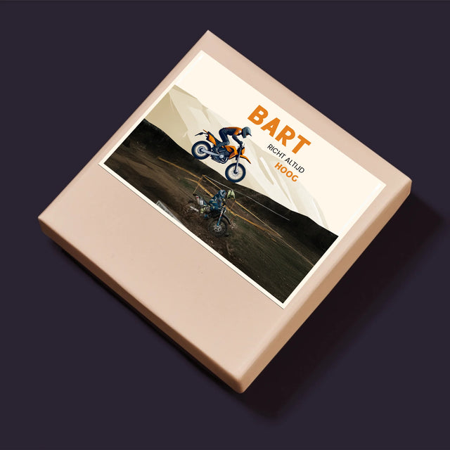 Foto En Handtekening: Richt Altijd Hoog - Puzzel