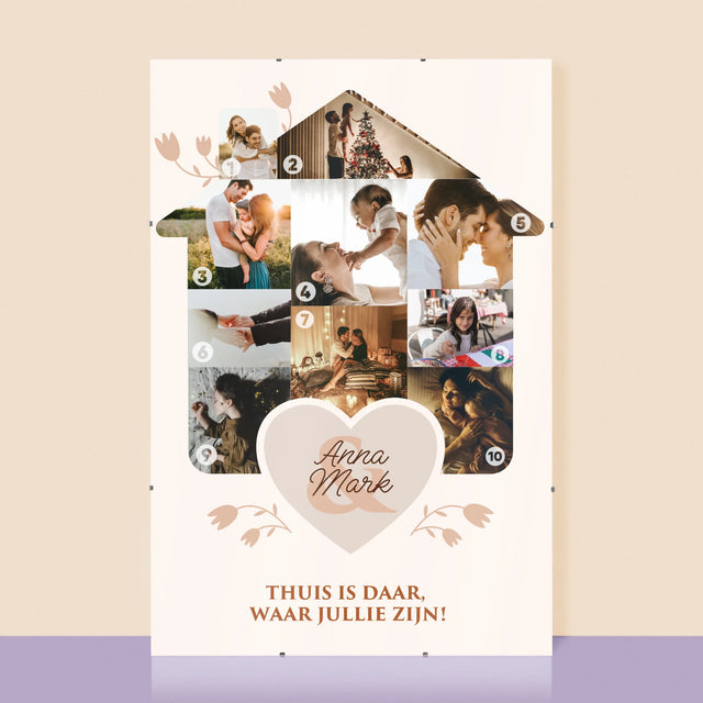 Vorm Van Foto'S: Familiehuis - Poster