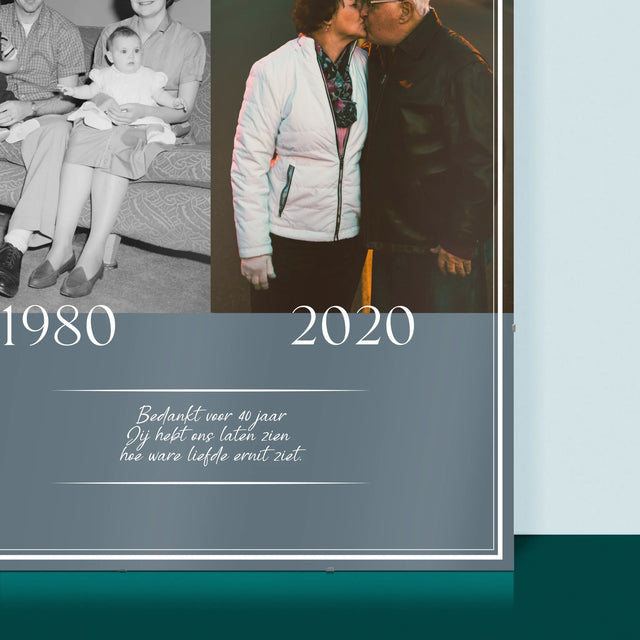 Onze Geschiedenis: Jarenlang Samen - Poster