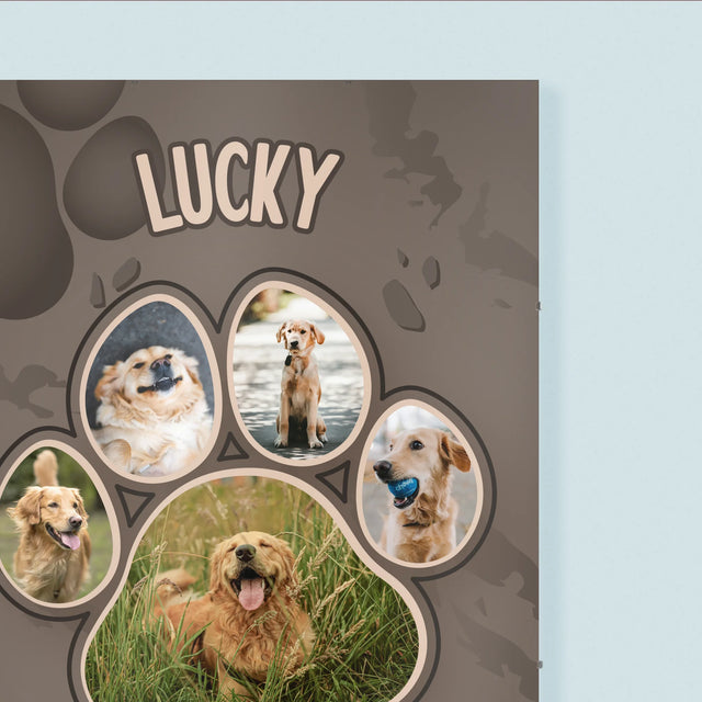 Vorm Van Foto'S: Pootafdruk - Poster