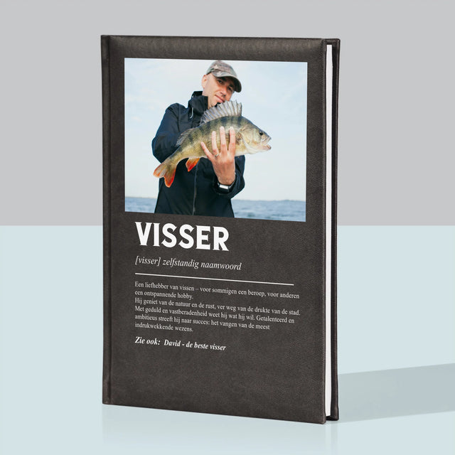 Foto En Handtekening: Definitie Visser - Notitieboek