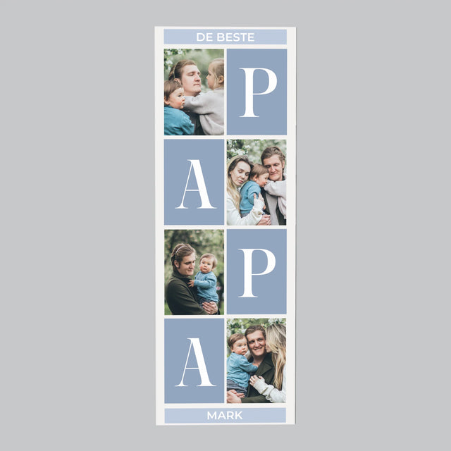 Fotocollage: Collage, De Beste Papa - Koelkast Magneet