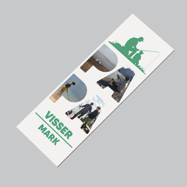 Woord Van Foto'S: Papa Visser - Koelkast Magneet