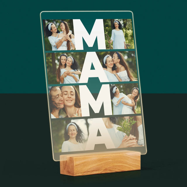 Fotocollage: Mama Collage - Afdruk Op Acrylglas (Verticaal)