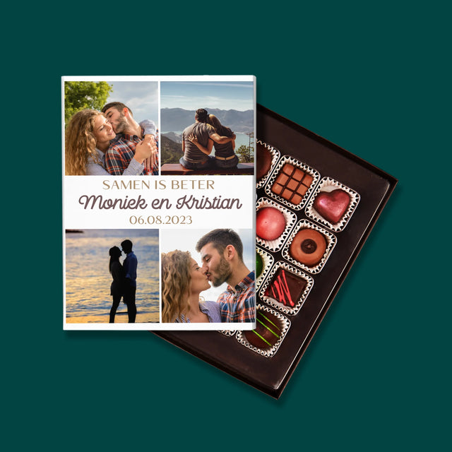 Fotocollage: Samen Is Beter - Pralines