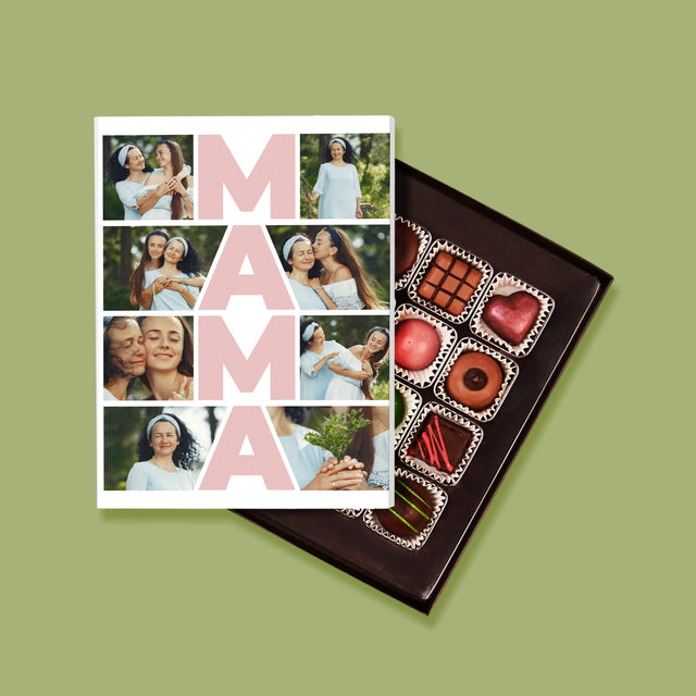 Fotocollage: Mama Collage - Pralines