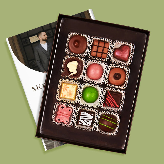 Fotocollage: Trouwdag - Pralines