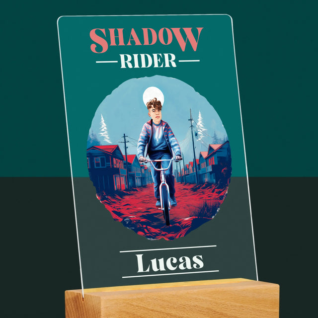 Jouw Karakter: Shadow Rider - Afdruk Op Acrylglas (Verticaal)