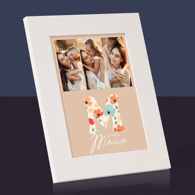 Fotocollage: M Zoals Mama - Fotokader (Horziontaal)