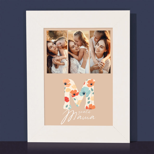 Fotocollage: M Zoals Mama - Fotokader (Horziontaal)