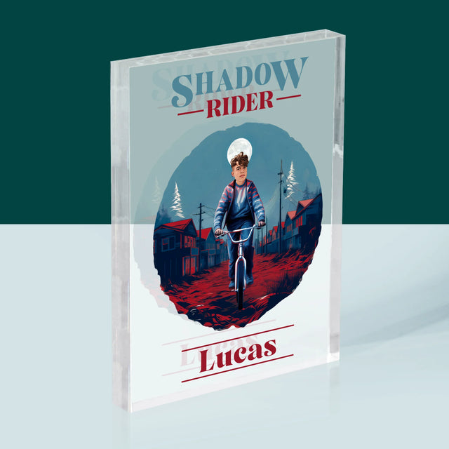 Jouw Karakter: Shadow Rider - Acryl Blok