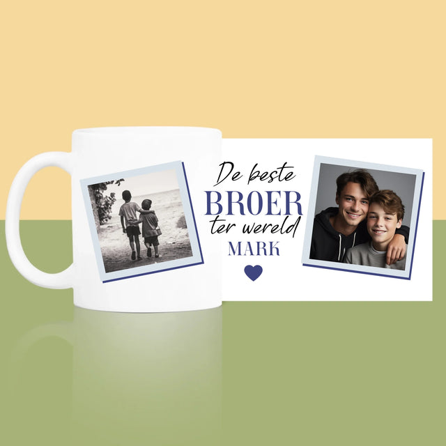 Fotocollage: De Beste Broer - Mok