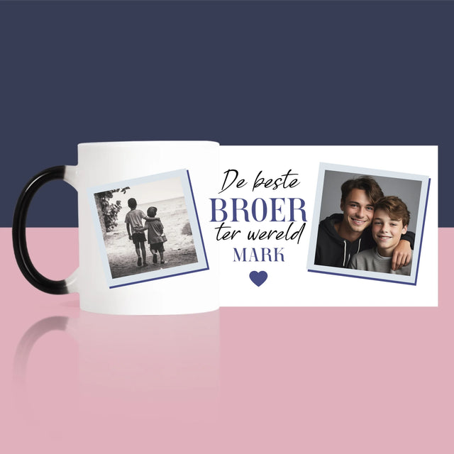 Fotocollage: De Beste Broer - Mok