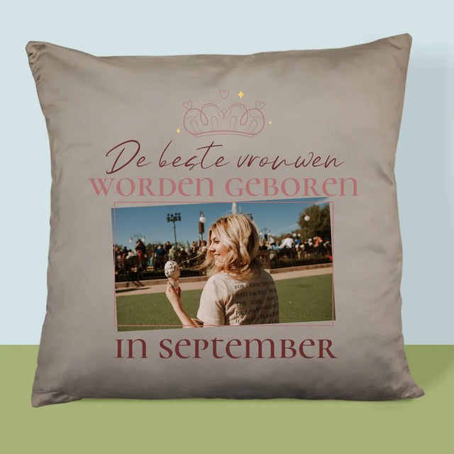 Foto En Handtekening: De Beste Vrouwen - Kussen (Foto)