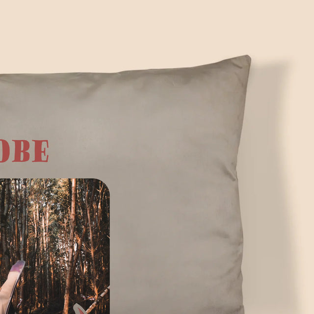 Foto En Handtekening: Hert - Kussen (Foto)