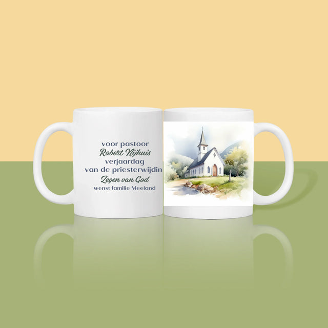 Naam En Handtekening : Verjaardag Priesterwijding - Mok