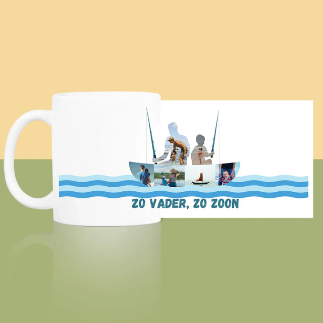 Vorm Van Foto'S: Zo Vader, Zo Zoon - Mok