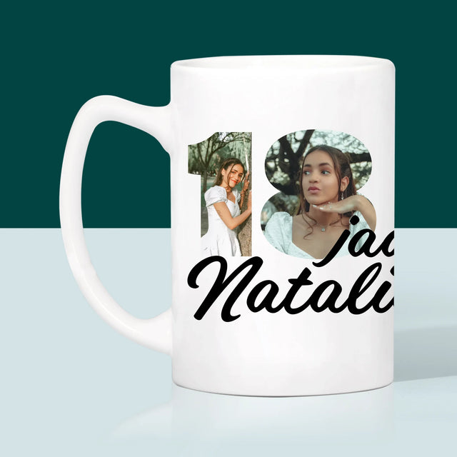 Woord Van Foto'S: 18 Jaar Aftellen - Mok