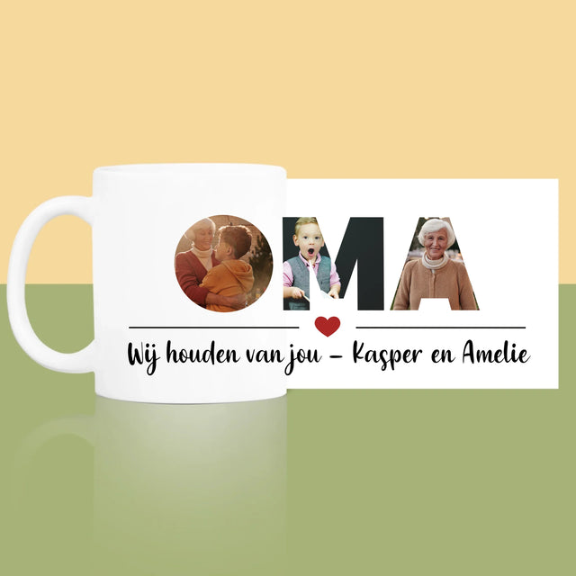 Woord Van Foto'S: Oma - Mok