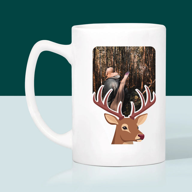 Foto En Handtekening: Hert - Mok