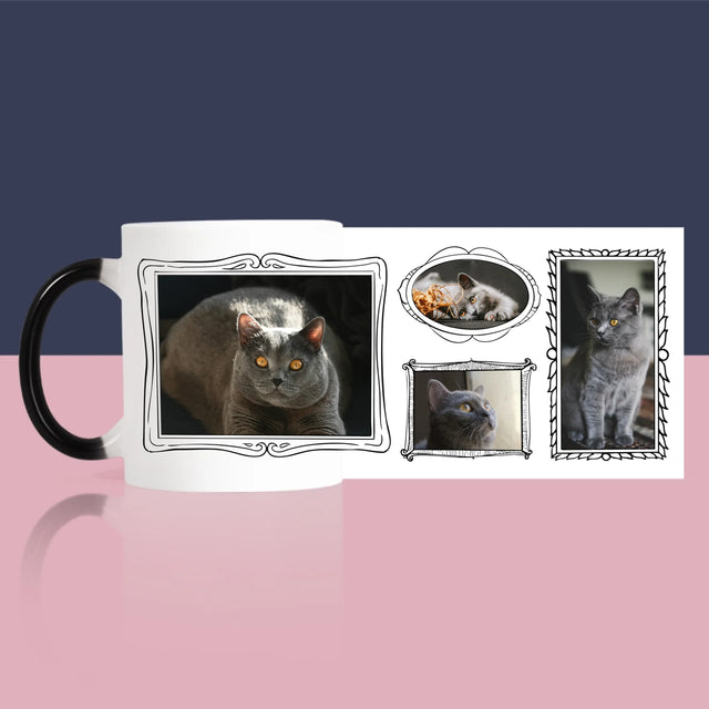 Fotocollage: Fotomuur Met Jouw Huisdier - Mok