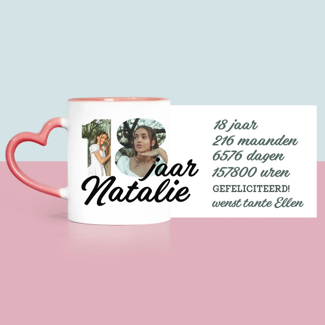 Woord Van Foto'S: 18 Jaar Aftellen - Mok