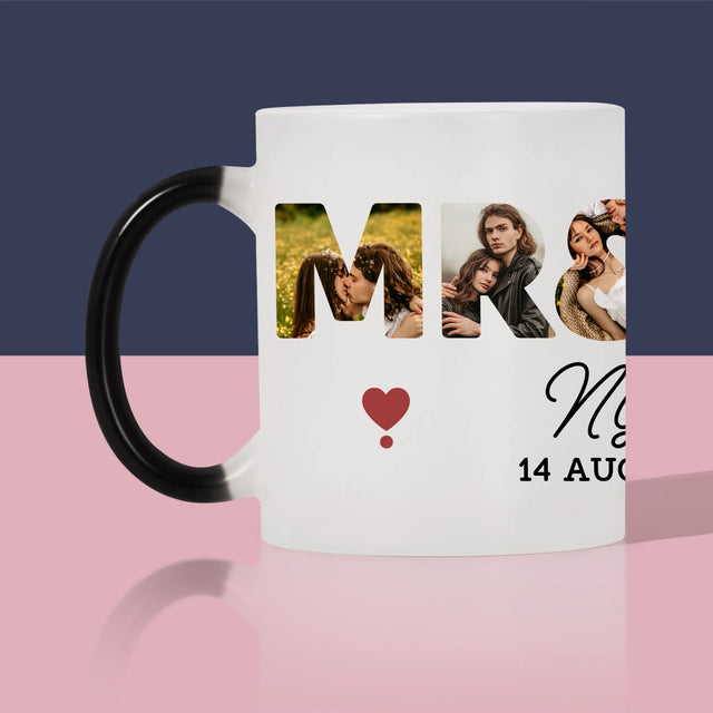 Woord Van Foto'S: Mr&Mrs - Mok
