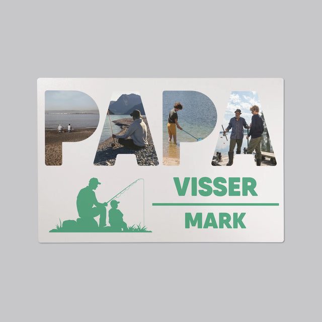 Woord Van Foto'S: Papa Visser - Bureauonderlegger