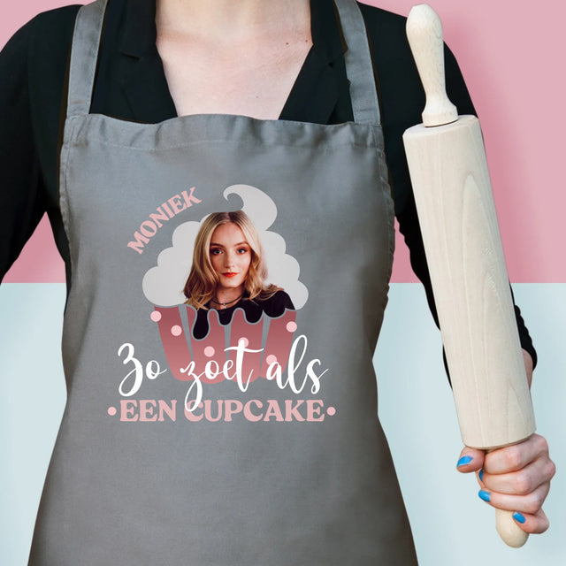 Foto En Handtekening: Zo Zoet Als Een Cupcake - Schort