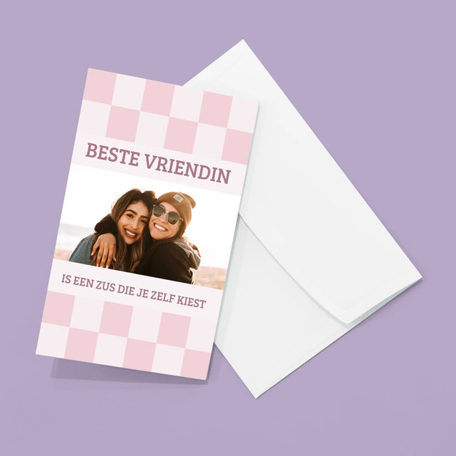 Foto En Handtekening: Beste Vriendin Is Een Zus Die Je Zelf Kiest - Grote Harmonica Van Foto'S
