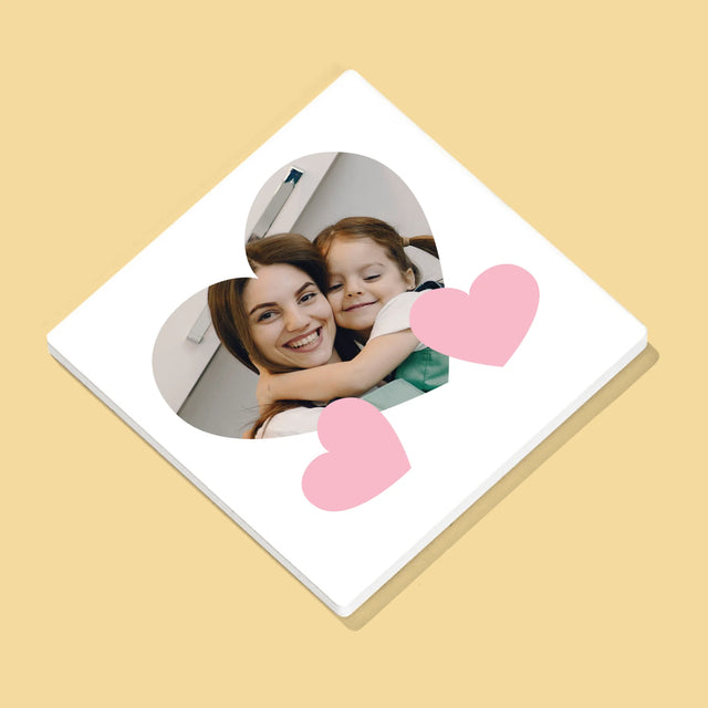 Fotocollage: Mama - Onderzetter