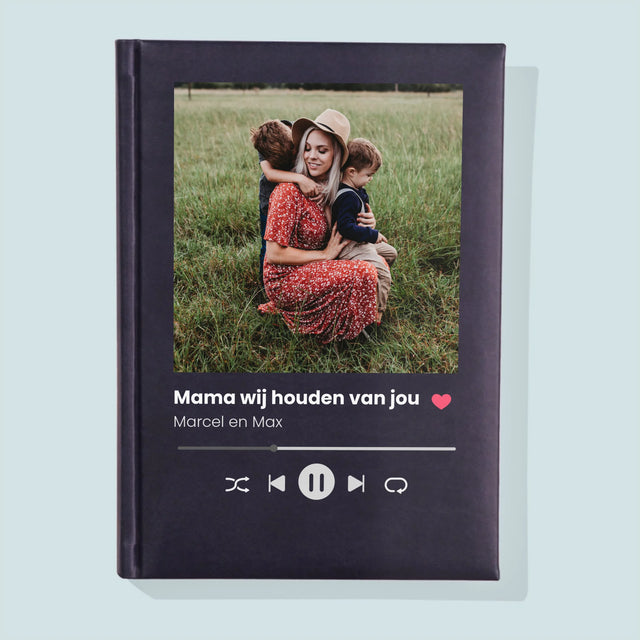 Foto En Handtekening: Mama Wij Houden Van Jou - Notitieboek