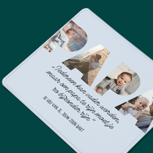 Woord Van Foto'S: Bijzondere Papa - Bureauonderlegger