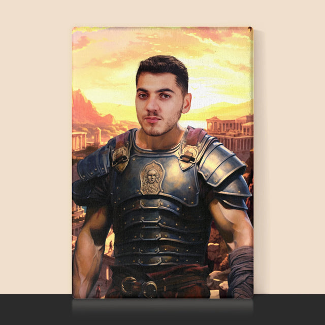 Koninklijk Portret: Romeins - Afdruk Met Frame 30X40 (Verticaal)