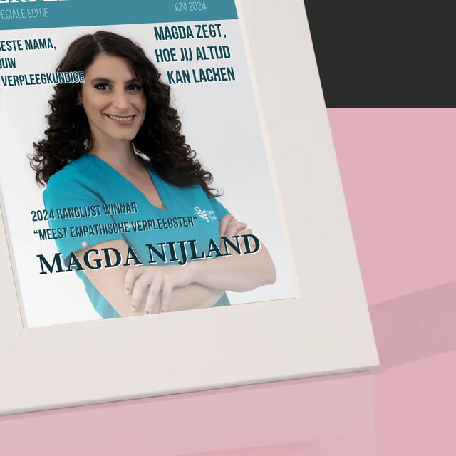 Omslag Van Tijdschrift: Overzicht Verpleegkundige - Fotokader (Horziontaal)