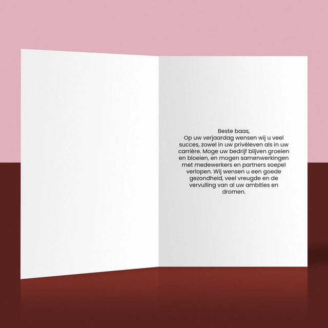 Omslag Van Tijdschrift: Team Leader - Wenskaart