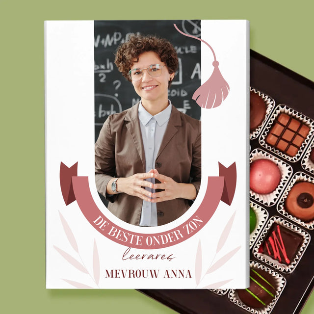 Foto En Handtekening: De Beste Leerares Onder Zon - Pralines