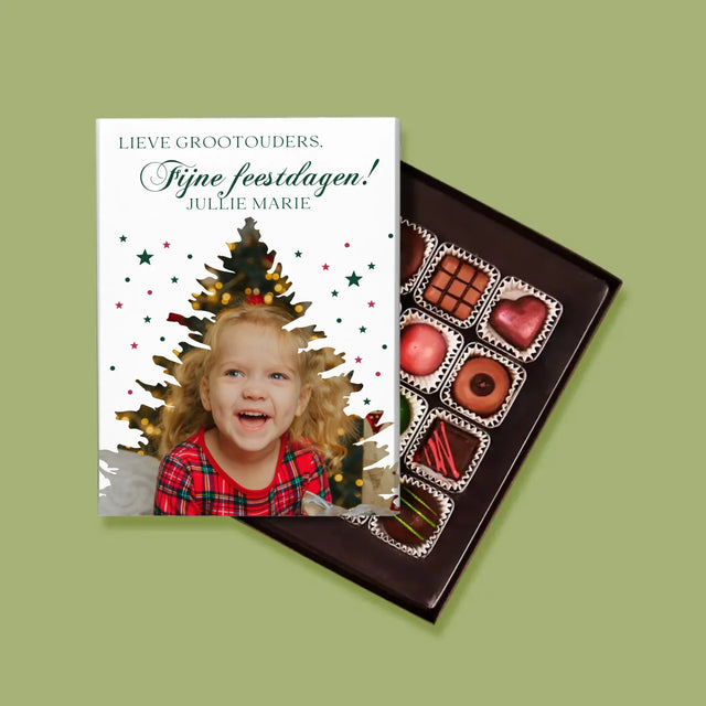 Vorm Van Foto'S: Kerstboom, Feestdagen - Pralines