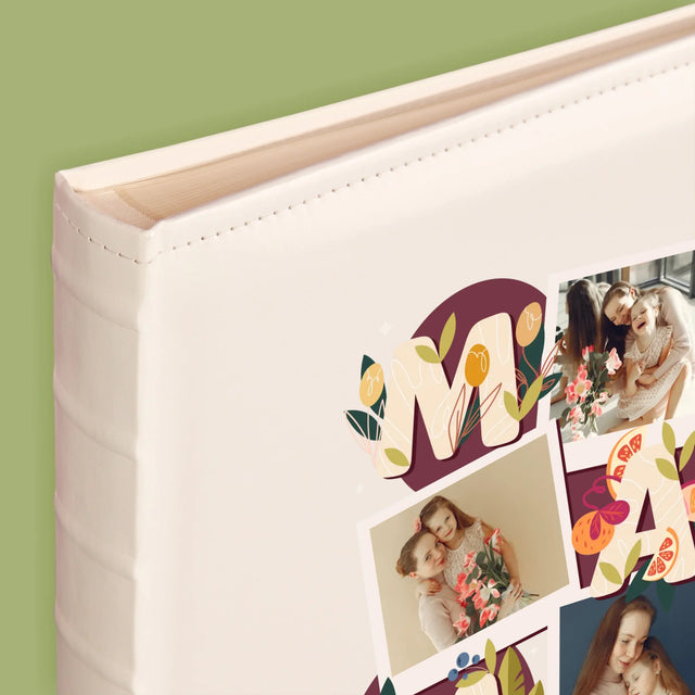 Fotocollage: Letters Mama - Fotoalbum