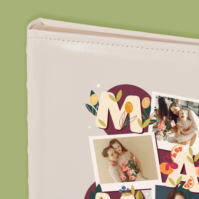 Fotocollage: Letters Mama - Fotoalbum