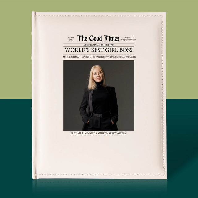 Omslag Van Tijdschrift: World’S Best Girl Boss - Fotoalbum
