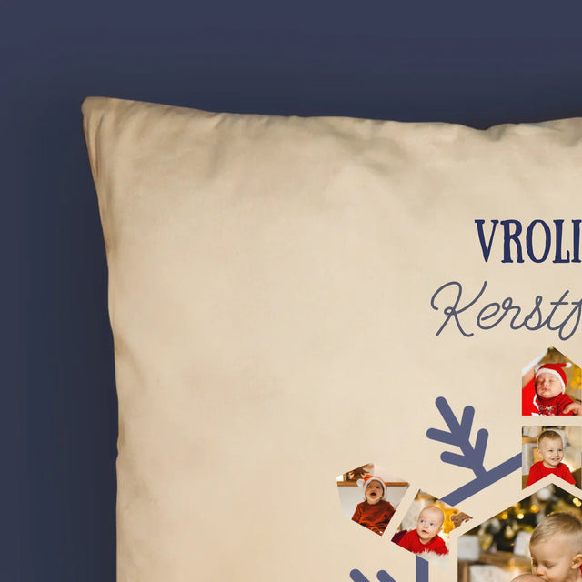 Vorm Van Foto'S: Sneeuwvlokje - Kussen 