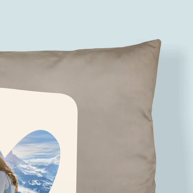 Foto En Handtekening: Valentijnkaart - Kussen 