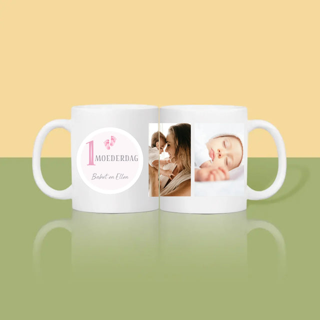 Fotocollage: Eerste Moederdag - Mok