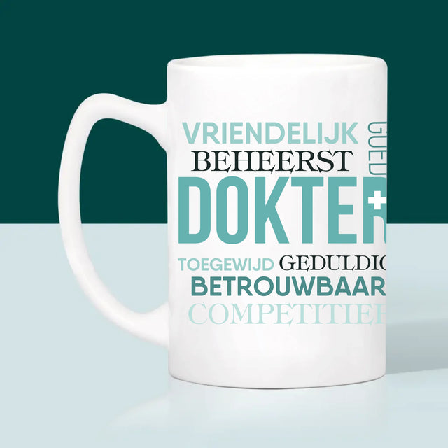 Fotocollage: Dokter Kenmerken - Mok