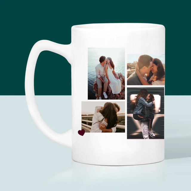 Fotocollage: Jij Bent Mijn Happy End - Mok