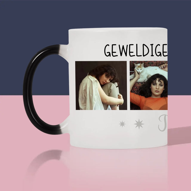 Fotocollage: Geweldige Veertigjarige, Vrouw - Mok